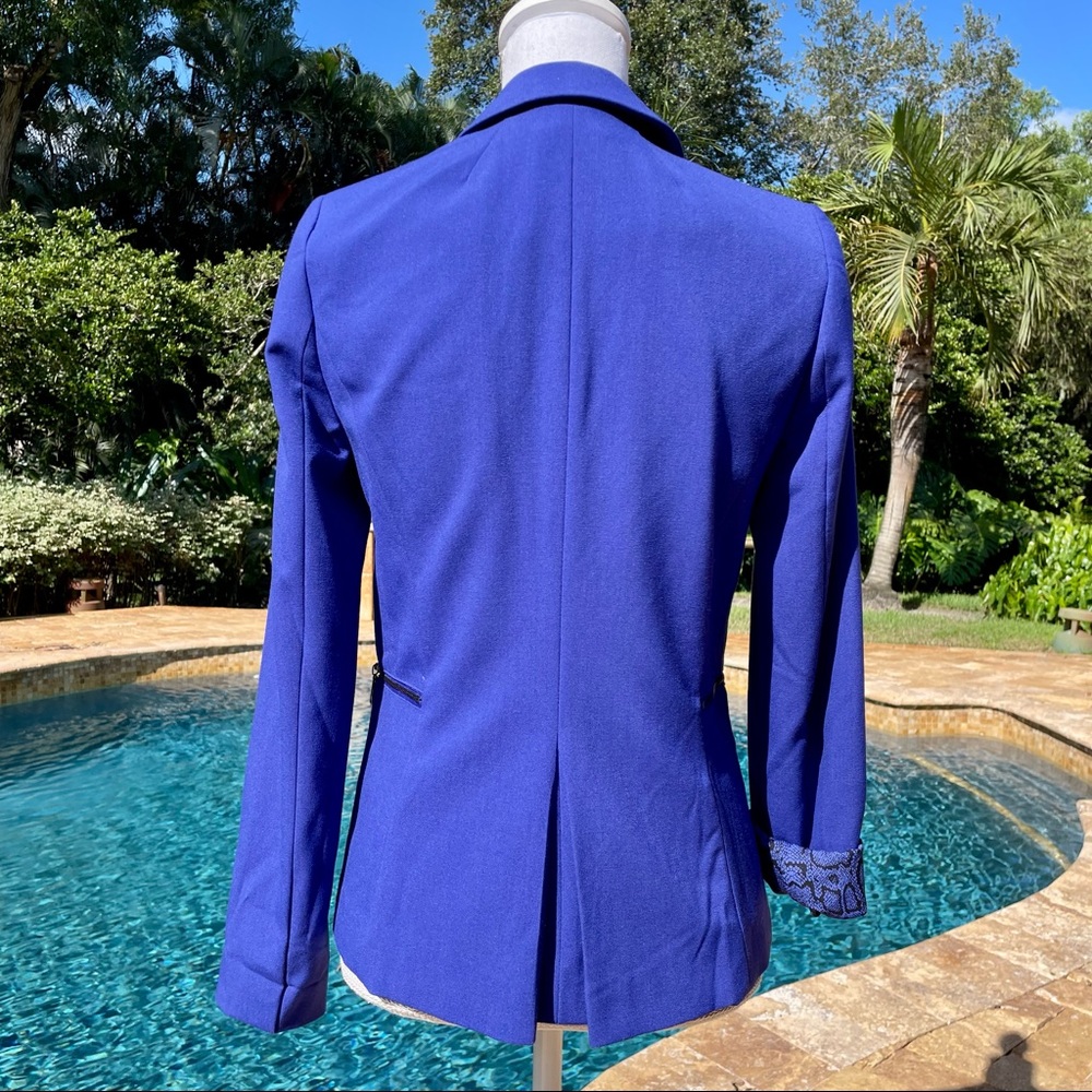 NWOT! Laundry Blue Jacket - Picture 4 of 9